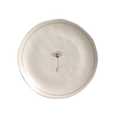 Imagem de Conjunto com 6 Pratos Raso Orgânico Amana Ø26,5cm