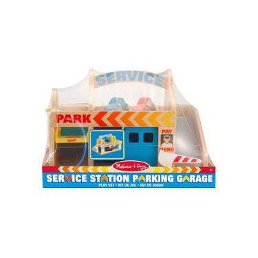 Imagem de Brinquedo Estacionamento Madeira 2 Carrinhos Melissa & Doug