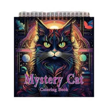 Imagem de Livro De Colorir Para Adultos Feminino 30 Folhas 8.3x8.3 Livro De Dese