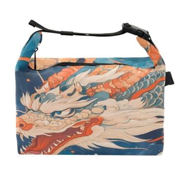 Imagem de STAYTOP Lancheira fantástica dragão com fivela de alça, lancheira isolada para meninos e meninas, lancheira térmica para trabalho escolar