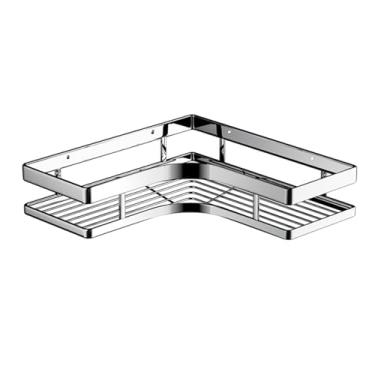 Imagem de Estink Caddie de Chuveiro de Canto de Aço Inoxidável, Prateleira Organizadora de Banheiro Autoadesiva para Banheiro, Cozinha, Lavanderia, Sem Instalação de Furadeira, para Design