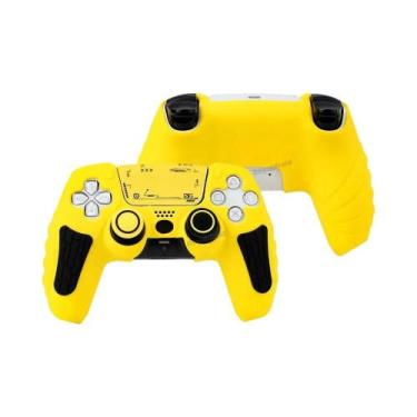 Imagem de Capa Protetora De Silicone Antiderrapante Para Controle De Jogos PS5, 
