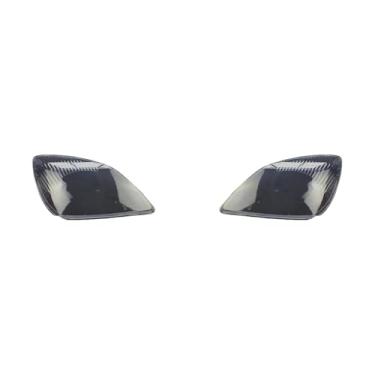 Imagem de Faróis dianteiros transparentes abajures lâmpada escudo máscaras faróis capa lente farol de vidro compatível com chery tiggo 2005-2009(2PCS left and right)