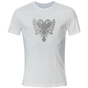 Imagem de CAMISETA CAVALERA ÁGUIA COLORS BRANCO CINZA MASCULINA-Masculino