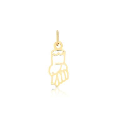 Imagem de Pingente De Ouro Pingente Figa Da Sorte 18k Pm57 - MAEHLER