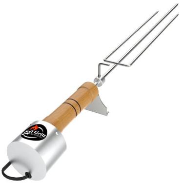 Imagem de Espeto Giratorio Churrasco Flex Eletrico Soft Grill Presente, 110V