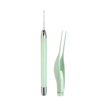 Imagem de Limpador De Ouvido Iluminado Em Aço Inoxidável, Ferramenta Visual Para