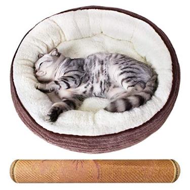 Imagem de U5GAAALPPQ9 Canil para cães, gatos, canil para animais de estimação, lavável, dududu, canil quente, pequeno e médio, tapete para cães e cães, sofá, cama, casa de cachorro, gato, cão, suprimentos para