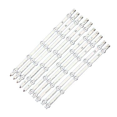 Imagem de Régua de linha de barra de luz de fundo de barra de luz 1 conjunto/10 peças 42LN540 42LN5400 42LN5403 42LA620V 42LA6218 42LA621S LED adequado para luz LG