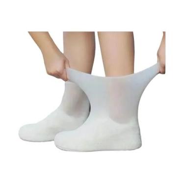 Imagem de Capas De Borracha De Silicone Impermeáveis Para Botas De Chuva (2 Peça