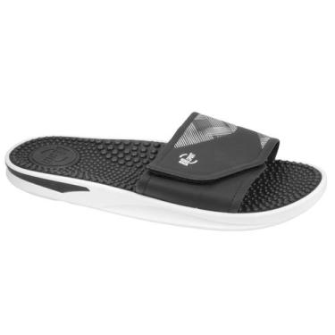 Imagem de C3 Slide BrSport Masculino Chinelo Conforto 2254.128 Cor:PretoTamanho: