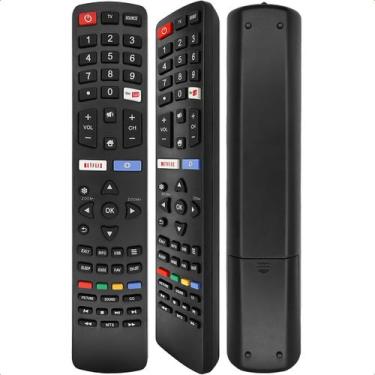 Imagem de Controle Remoto para TV Philco FBG9027 Compatível com Netflix Internet