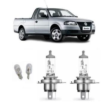Imagem de Lâmpadas Saveiro 2003 2004 2005 2006 Alto Baixo E Farolete - AUTOVEX