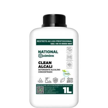 Imagem de Detergente Alcalino Concentrado 1 L Clean Alcalino National Química