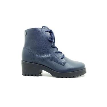 Imagem de Bota Coturno Bottero Feminino 349101, 35, Marinho