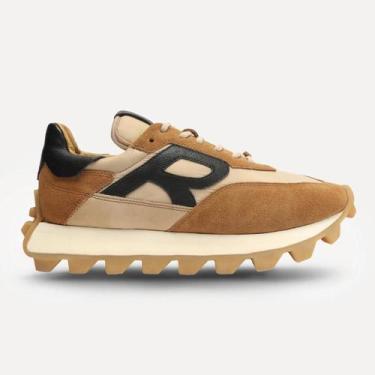 Imagem de Tênis Reserva Yankee Hzeln Bege claro Preto Masculino, 39