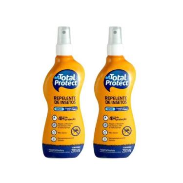 Imagem de Kit 2 Repelente Insetos Spray Dengue Total Protect 200ml