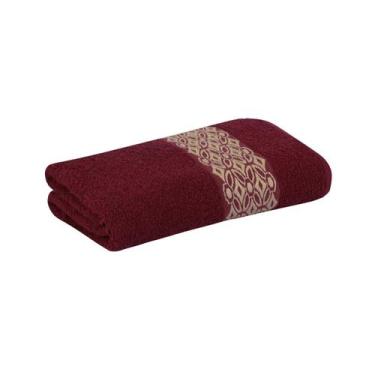 Imagem de Toalha de Banho Aslan 80cm X1,50m 420g Sultan, Malbec