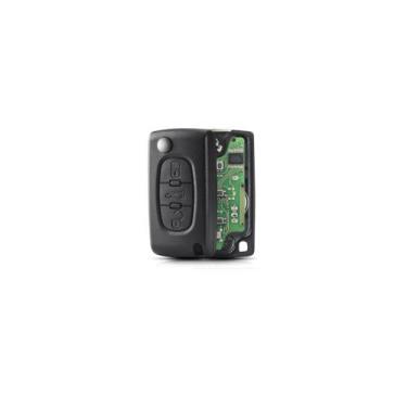 Imagem de Chave canivete citroen 3 botões 433mhz pcf7941 - TH
