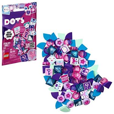Imagem de 41921 LEGO® DOTS DOTS Extra – Série 3; Kit de Decorações DIY (107 peças)