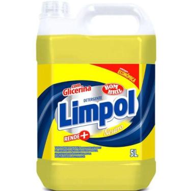 Imagem de Detergente Líquido Neutro Limpol Com Glicerina Galão Com 5 Litros - Bo