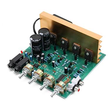 Imagem de Tingpai Placa amplificado de alta potência -2 canais subwoofer DIY produto a ado placa amplificado AC18V-24V sem bateria sem plug tipo B (o mesmo que E7415)