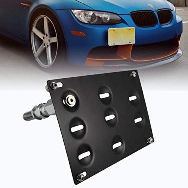 Imagem de Suporte de suporte de montagem para placa de carro Adapater de reboque frontal Runmade compatível com BMW E39 E46 E90 E91 E92 E93 E70 E71 F10 F30 G30 1 3 4 5 Series X1 X3 X4 X5 X6