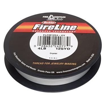 Imagem de Fio trançado Berkley FireLine para miçangas 1,8 kg, teste transparente, 0,13 mm, 125 m