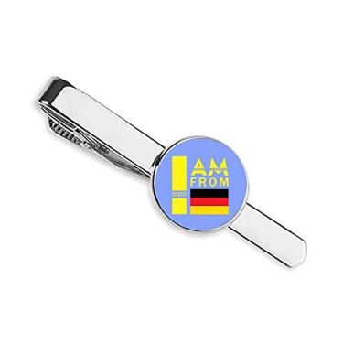 Imagem de Clipe de gravata I Am From Germany para presente de homem de negócios