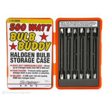 Imagem de Woods L15 Designers Edge L-15 Capa rígida de substituição para luz de trabalho T-3; 500 watts; pacote com 6; lâmpadas transparentes; 6 unidades