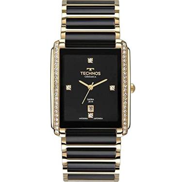 Imagem de Relógio Technos, Pulseira de Aço Inoxidável, Feminino Dourado GN10AY/9P