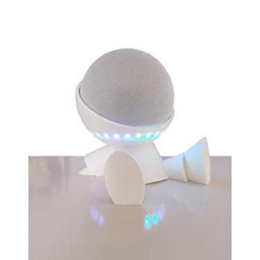 Imagem de LQIESDD Suporte Base para Alexa Compatível com Echo Dot 4º e 5º Geração (Modelo2 - Robô Espacial Br)