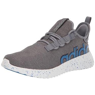 Imagem de adidas Tênis masculino Kaptir 3.0, Cinza/Cinza/Azul royal brilhante, 11.5