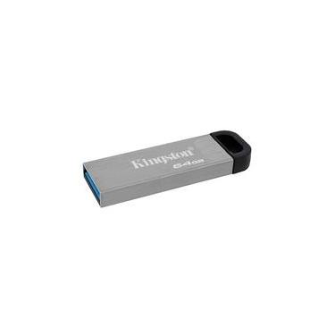 Imagem de Pen Drive DataTraveler Kyson 64GB Kingston com Conexão USB 3.2 - DTKN/64GB