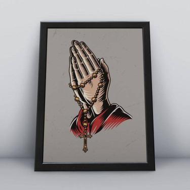 Imagem de Quadros TAC Religião Cristã 029 - 20x30cm - MDF - Colorido