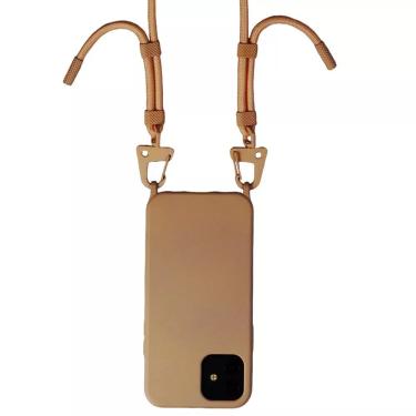 Imagem de XOUXOU-Capa macia com pulseira de colar crossbody  cordão  capa de corda para iPhone 14  13  12 Pro