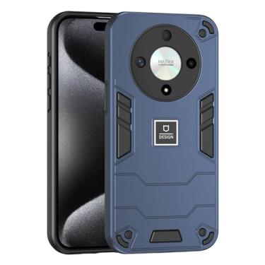 Imagem de Sacos de telefonia móvel Compatível com Huawei Honor X9B/Honor Magic6 Lite Capa de nível militar à prova de quedas Capa protetora de corpo inteiro Capa de borracha TPU e capa de telefone para PC rígid