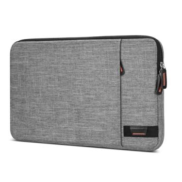 Imagem de Losong Capa para monitor portátil de 16,1 polegadas, capa protetora acolchoada compatível com monitor portátil Arzora Uperfect AOC KYY de 15,6 a 16 polegadas, bolsa de viagem com 2 bolsos de