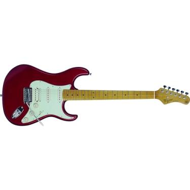 Imagem de GUITARRA STRATO 3S ESCALA CLARA ESCUDO AWH TG-540 MR TAGIMA