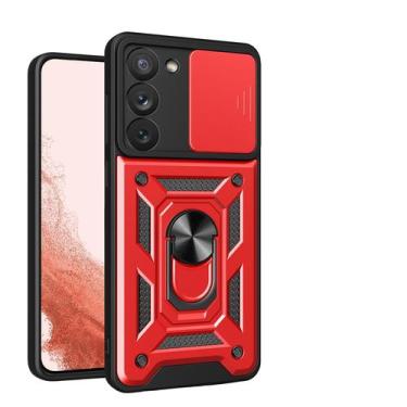 Imagem de Capa Capinha Armadura Para Samsung S23 Plus 5G - Indefinido, Vermelho