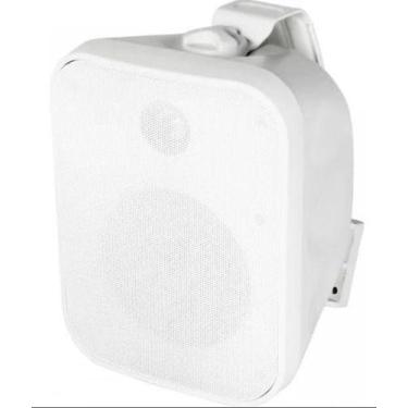 Imagem de Caixa Acústica Externa À Prova D'água Aat Os120-ip56 Suporte, Branco