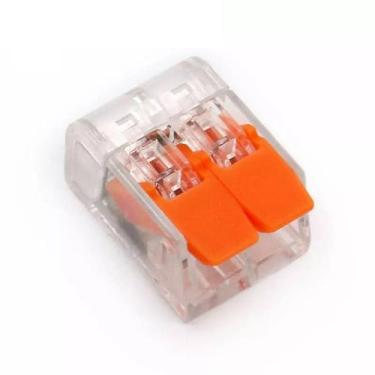 Imagem de Conector Emenda Rápido Compacto 2p para Cabo Fio Iluminação - 3MAJ