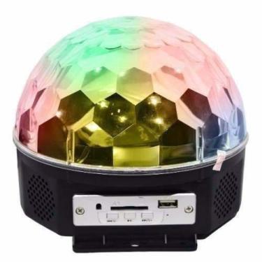 Imagem de Globo De Luz P/ Festas Bola Maluca Strobo Projetor - BC BORA COLEGA SH