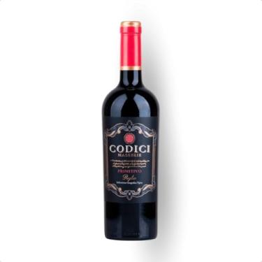 Imagem de Vinho Codici Primitivo Puglia Tinto 750ml