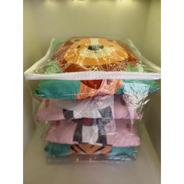 Imagem de Embalagem 40x40x45 Saco Organizador Multiuso PVC Zíper Costurada - R&R