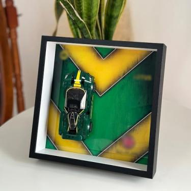 Imagem de iLuane Display Wallboard for Lego Speed Champions Lotus Evija 76907, Adult Collectibles Wall Mount, Home or Office Décor (No Car Included)