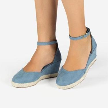 Imagem de Sandália Feminina de Salto Anabela Plataforma Fechada Itss shoes-Feminino