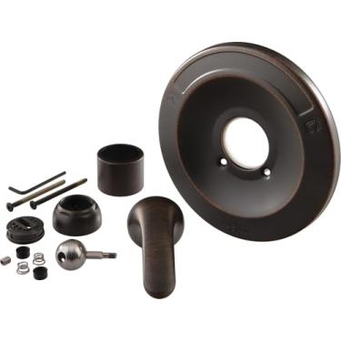 Imagem de Delta Faucet Kit de acabamento de reparo de renovação de manopla de chuveiro para kits de acabamento de banheira e chuveiro Delta Série 600, bronze veneziano RP54870RB