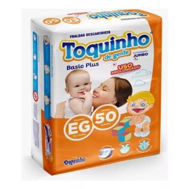 Imagem de Fralda Descartável Toquinho Basic Plus XG 50  Fraldas 