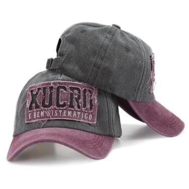 Imagem de Boné Country Lavado Estonado Xucro Estilo Sertão Feminino - Pampas Cou